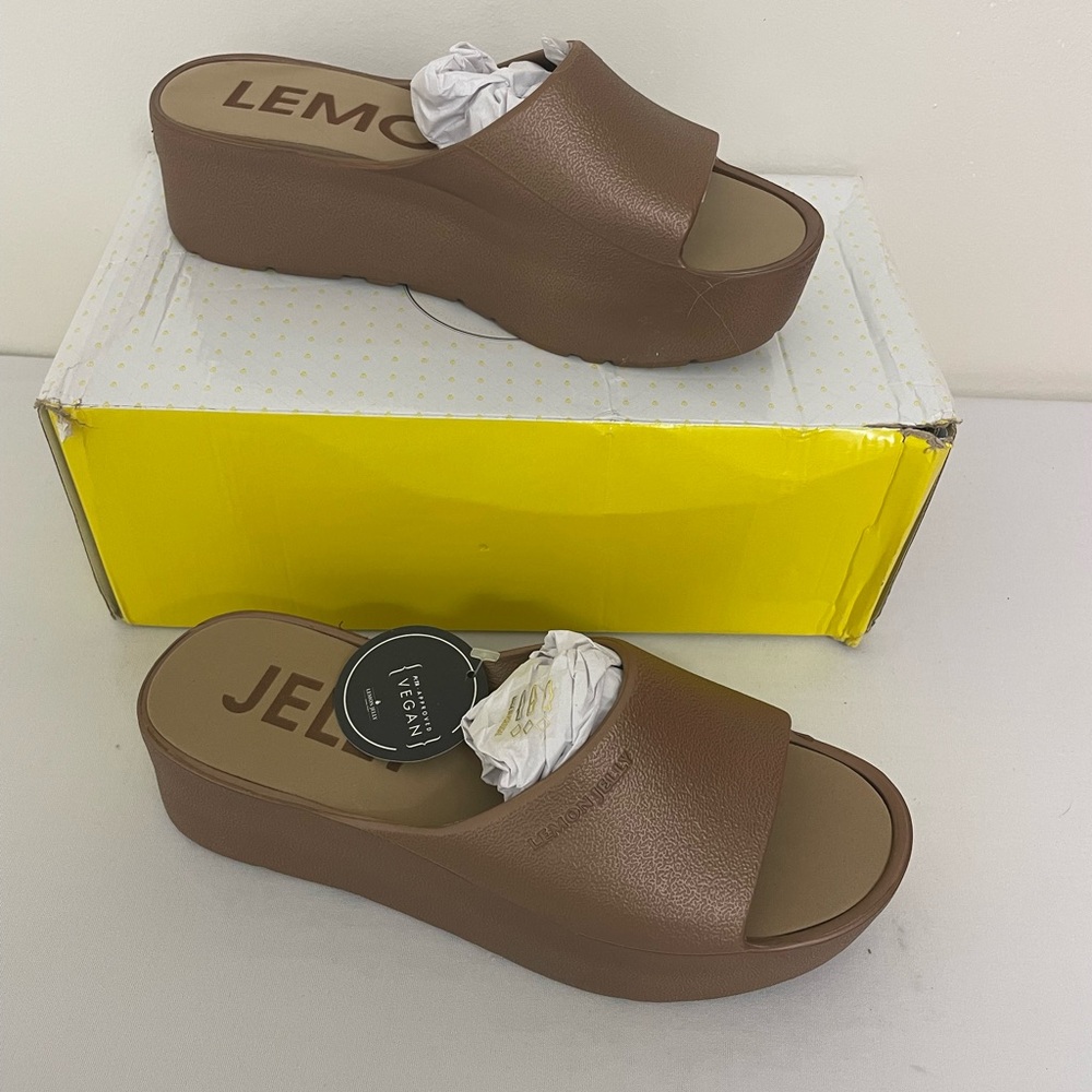 Lemon Jelly Sandal - NEW NEVER WORN